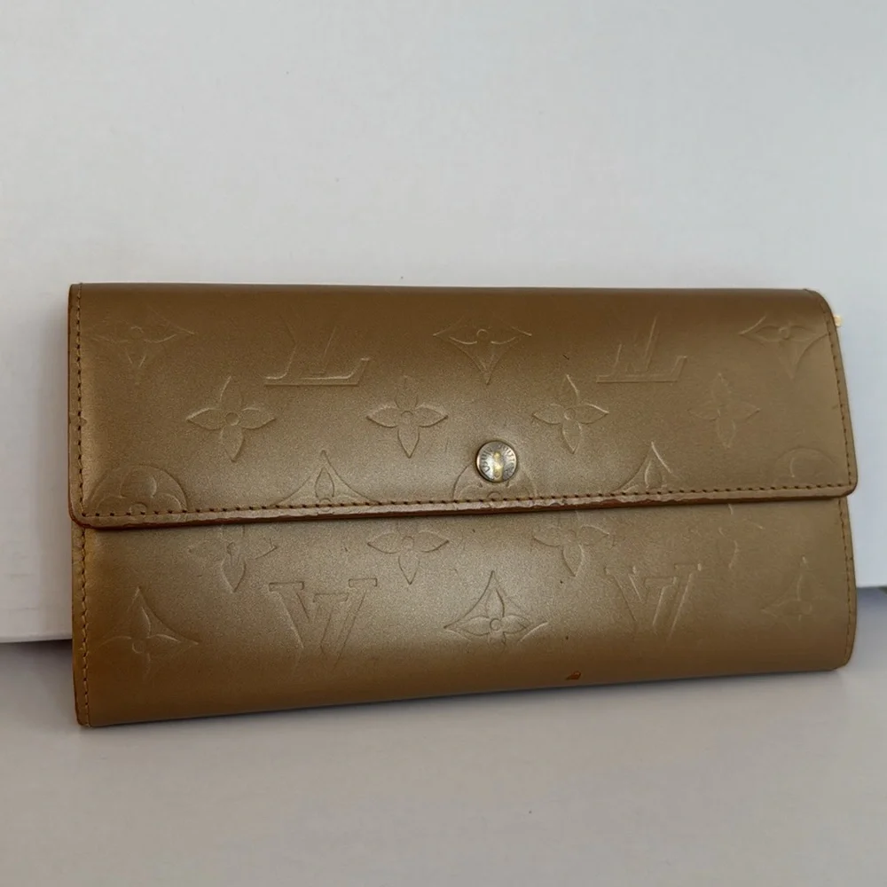 Louis Vuitton Monogram vernis Sarah wallet - Picture 16 of 16